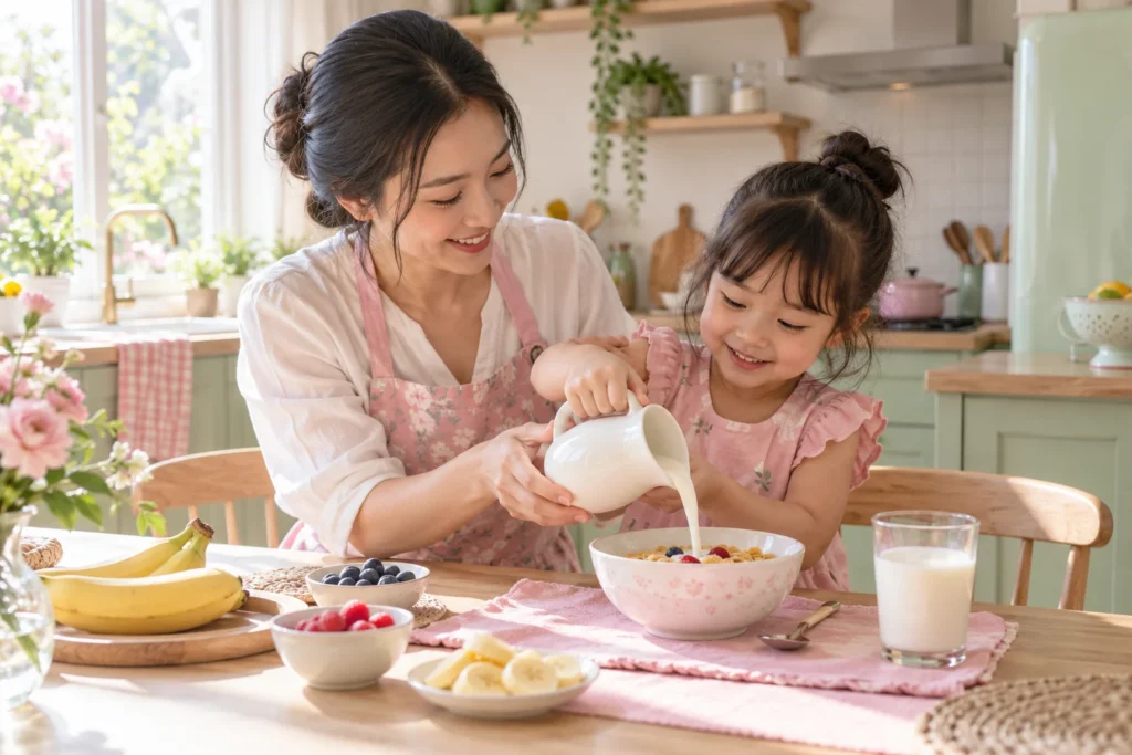 Bữa sáng 15 phút cho cả nhà: nhanh, đủ chất và không vội vàng