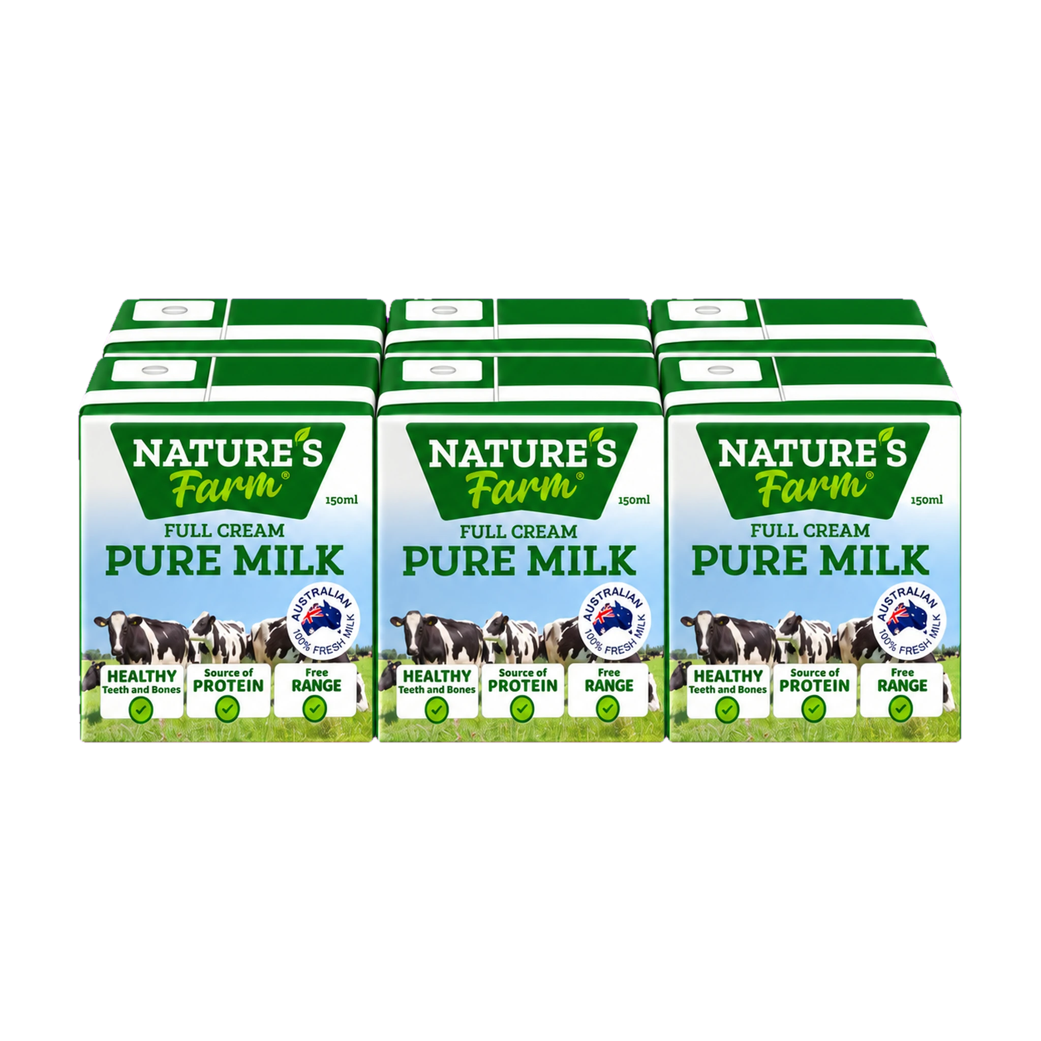 Thùng sữa tươi Nature's Farm nguyên kem 150ml