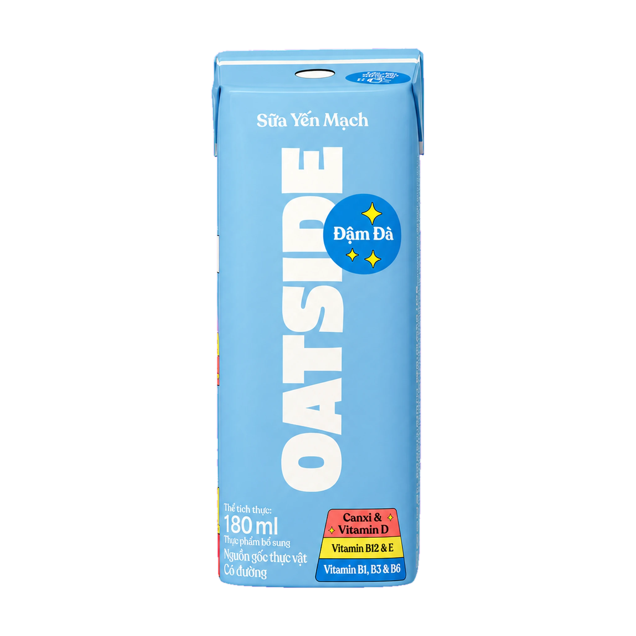 Thùng sữa yến mạch Oatside đậm đà 180ml
